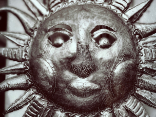 Sun Sculpture - TinType - iPhone
