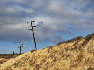 Poles &amp; Wires - Near Caliente